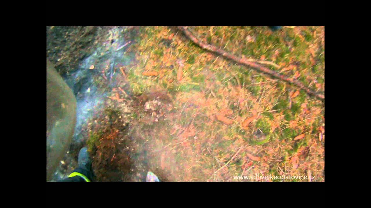 Hasiči Velké Opatovice - 14.11.2011 Požár, lesní porost, Vanovice - Drválovice.wmv