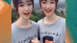 Cặp đôi triệu view trên tiktok#16❤️❤️❤️ chị em song sinh cực cute❤️❤️