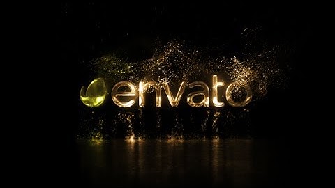 Particle Logo | After Effects Template | Logo Stings