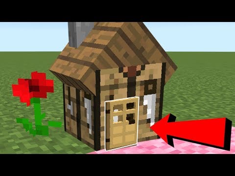 Minecraft: CRAFTING TABLE HOUSE BLOCK!!! (LIVE INSIDE REAL CRAFTING TABLE!) Custom Command