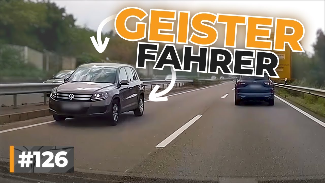 Geisterfahrer, Actionfilm-Unfall im Kreisverkehr und Matratze verloren! | #GERMAN #DASHCAM | #126
