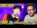 Zhou Shen -  Baby До свидания (Baby Goodbye) Singer 2020 [REACTION]