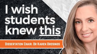 DISSERTATION CHAIR REVEALS: 5 Things New Research Students Need To Know 🎓