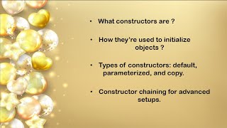 Constructors in JAVA | Object Oriented Programming | OOP | DSA | interview questions | ENGLISH | ENG