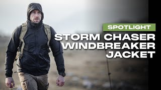 STORM CHASER WINDBREAKER JACKET | Black M - MILITARY-SHOP TRIGGER