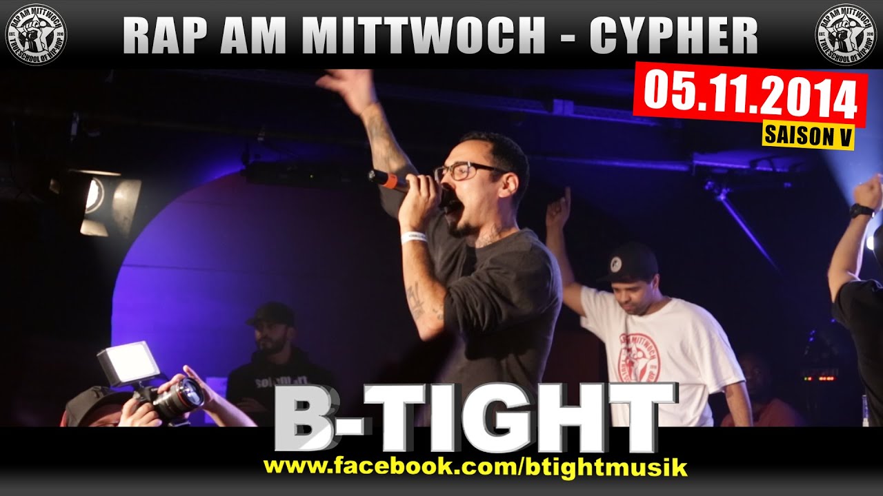RAP AM MITTWOCH: 05.11.14 Die Cypher feat. B-Tight uvm. (1/4