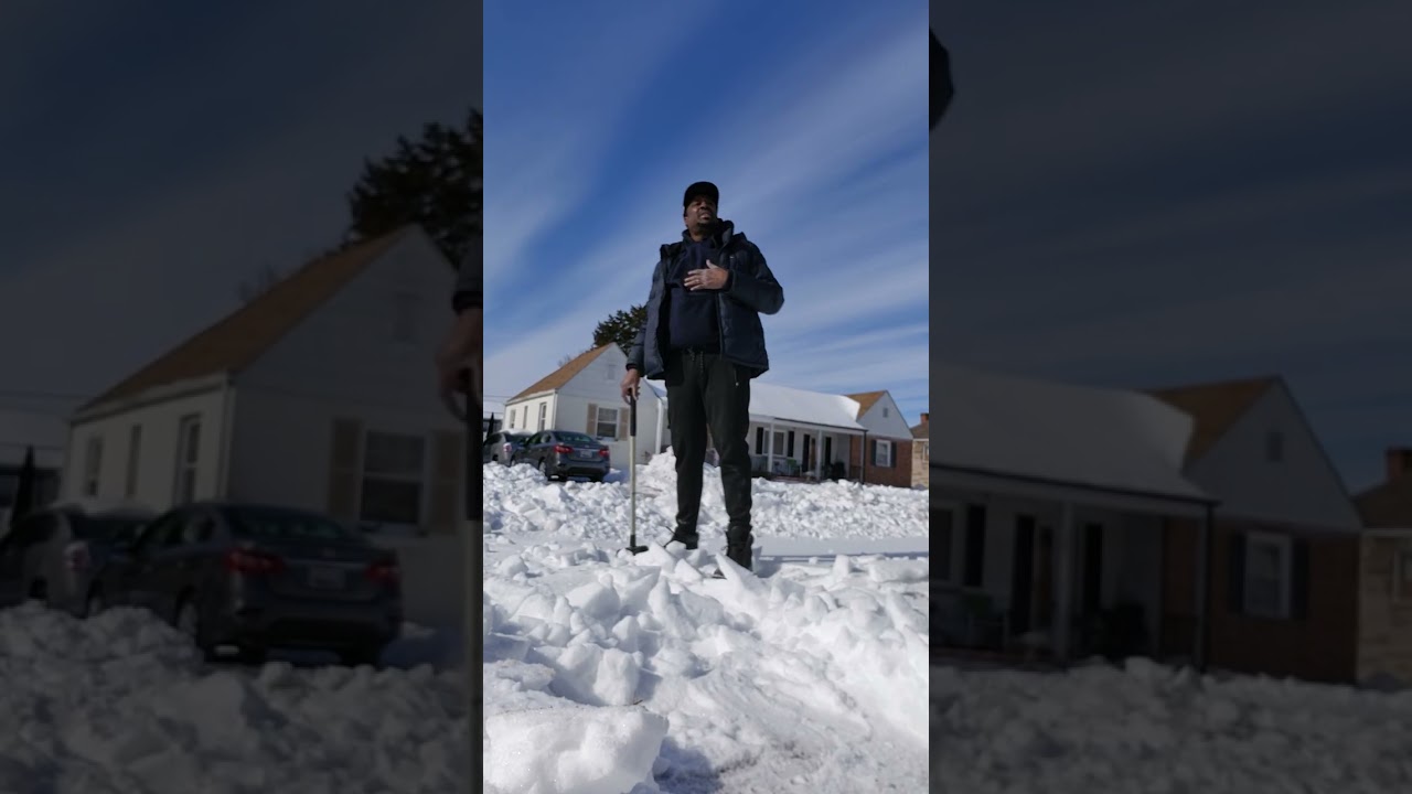 #when #jay #outside #and #the #snow #is #outrageous #shovel #power @Jaymarv29 #conversation #repost 