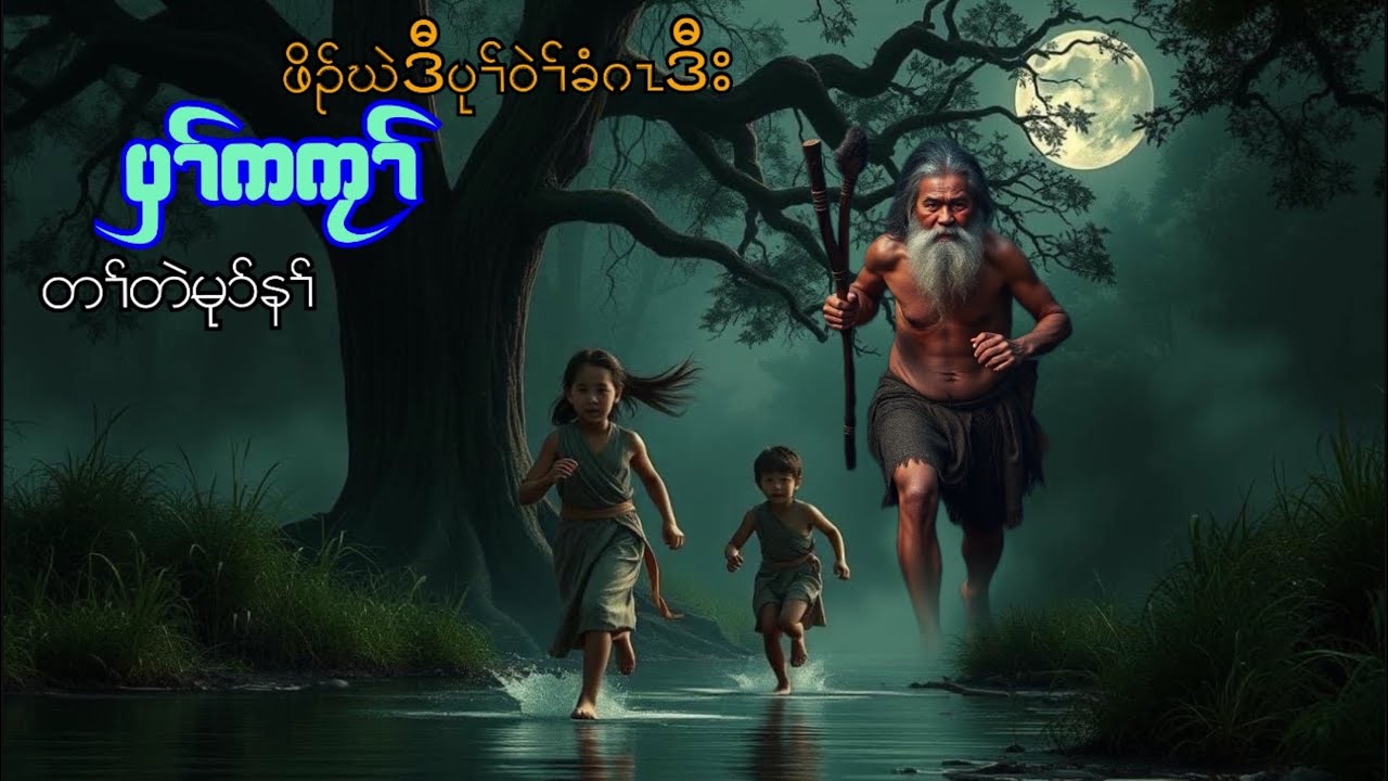 🟣No.251-Karen Story 2 Orphan Grandpa in forest #ဖိၣ်ဃဲဒီပုၢ်ဝဲခံဂၤဒီးပှၢ်ကကၠၢ် #tpnkarenlengendstory