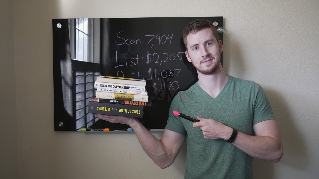 How To Make 60+ An Hour Selling Used Books on Amazon FBA?!? Week 2