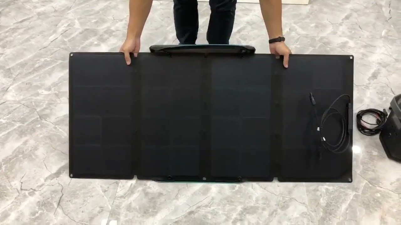 EcoFlow 110W Solarpanel guide