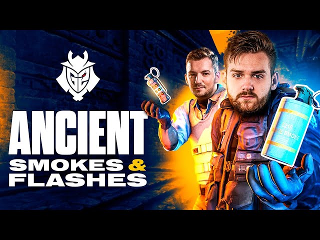 Ancient Smokes and Flashes with huNter and NiKo | G2 CS:GO class=