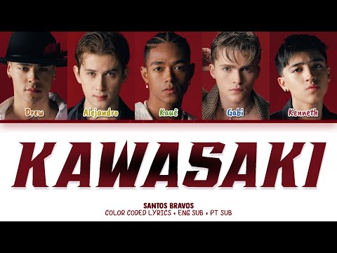 Santos Bravos KAWASAKI Color Coded Lyrics ENG SUB PT SUB 