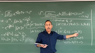 Quantum Field Theory II: Lecture 12 - Evaluating Gaussian path integrals in quantum mechanics.