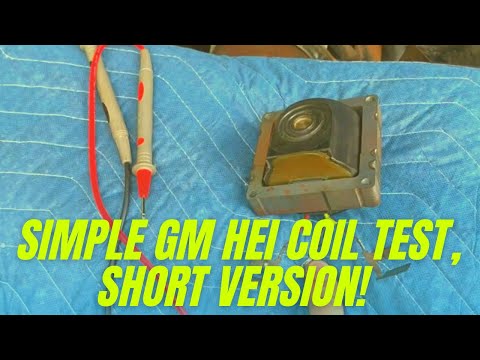 Simple GM HEI coil test, short version
