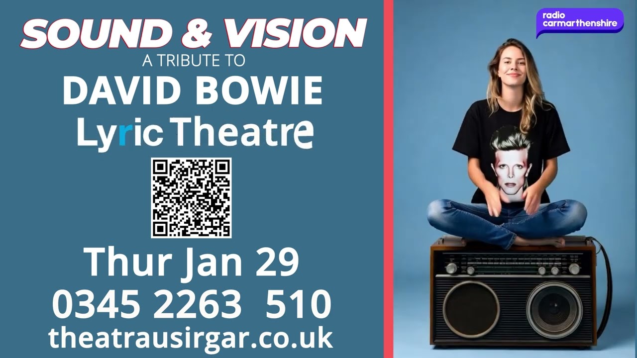 🚀⚡️Live at The Lyric Theatre, Carmarthen - ‘Sound & Vision: A Tribute To David Bowie’🚀⚡️