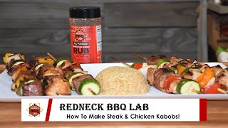How to make steak & chicken kabobs!