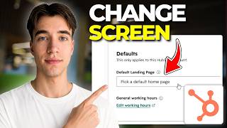 How to Change Default Home Screen in HubSpot (Tutorial 2026)