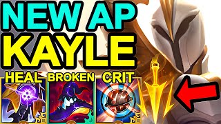 Wild Rift China Kayle Jungle - Late Game Broken OP Champion - New AP Kayle Build Runes