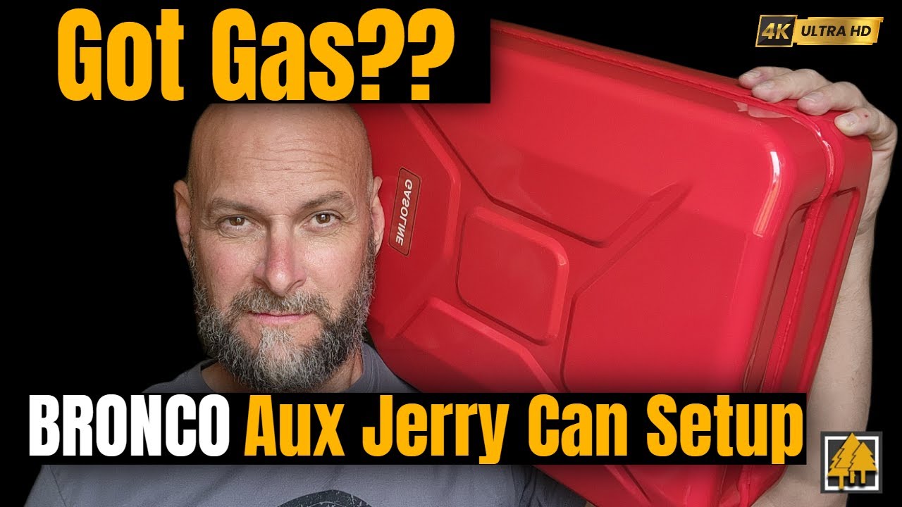 Bronco Auxiliary Jerry Can Mount