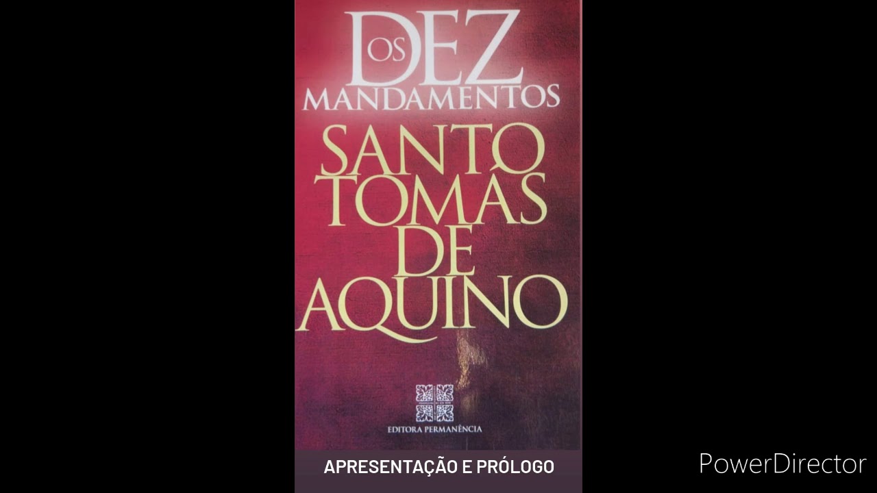 01- Áudio Livro: Os Dez Mandamentos- Santo Tomás de Aquino- Apresentação e Prólogo