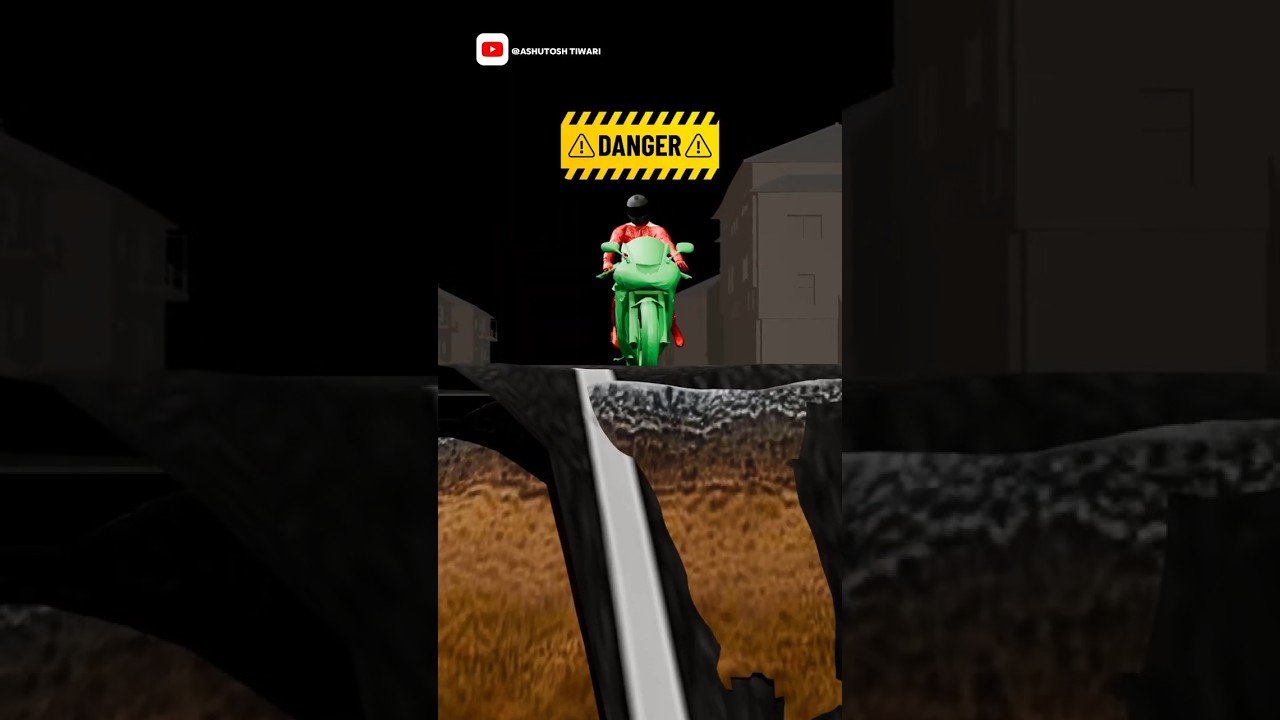 Delhi Bike Accident (3D) By Ashutoshtiwari  