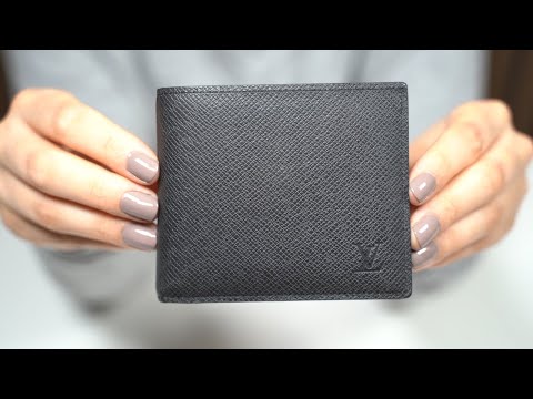 LOUIS VUITTON wallet M62045 Portefeiulle Amerigo NM Taiga Black Black –