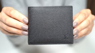 Amerigo Wallet Taiga Leather - Personalisation M62045