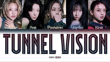 ITZY – TUNNEL VISION (КИРИЛЛИЗАЦИЯ/ПЕРЕВОД НА РУССКИЙ Color Coded Lyrics)