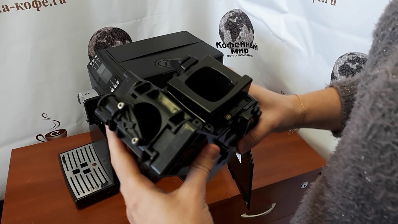 Промывка заварного устройства кофемашины SAECO - YouTube