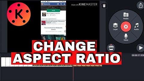 How to Change Aspect Ratio in KineMaster 2025?