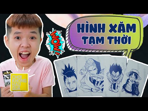 Video Hình Xăm Dán Tạm Thời Có Gì Thú Vị? - youtube