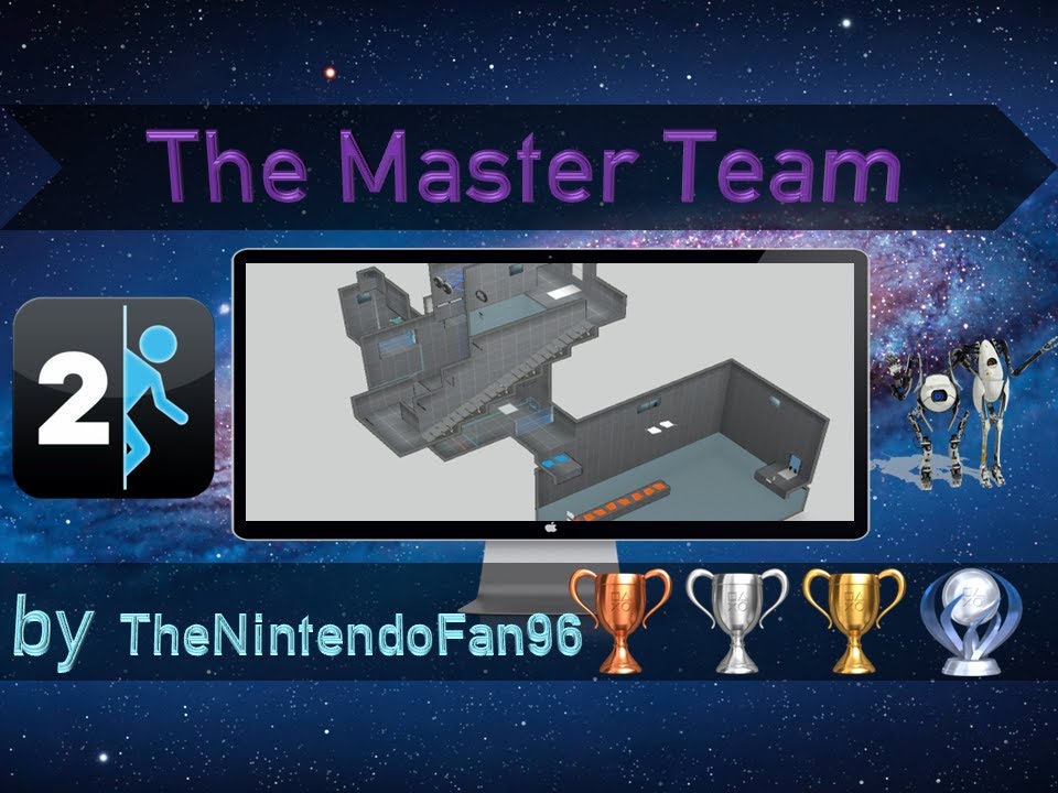[Portal 2] Co-op: The Master Team (with MickeyUK) - YouTube