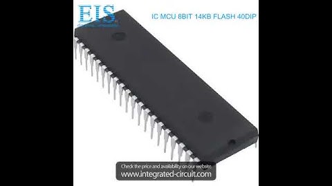 Sell PIC16F877-04I/P of Microchip Technology