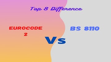 Eurocode 2 vs BS 8110: Top 8 Differences