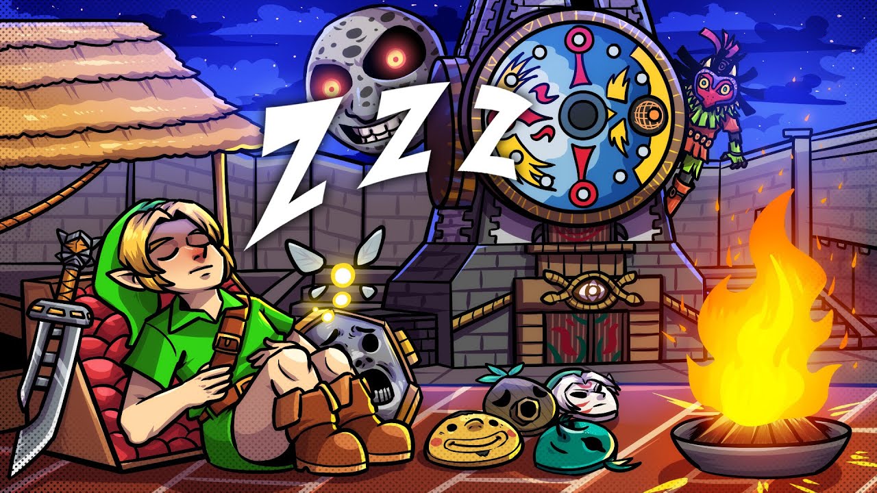 2 Stunden Zelda Majora's Mask Fakten zum Einschlafen