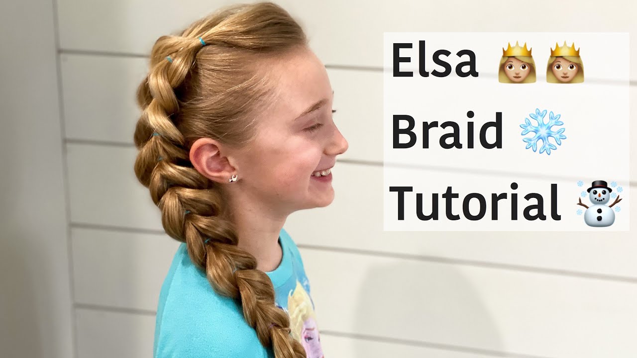 Frozen Hairstyles How To | Anna's Coronation Updo & Elsa's Braid | Frozen  hair, Frozen hairstyles, Anna hair