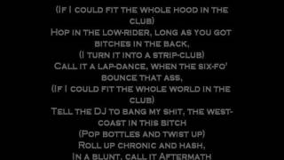 Let&#39;s Ride- The Game Lyrics