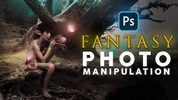 photo manipulation - Fantasy Forest Tutorial in adobe photoshop cc mac / windows