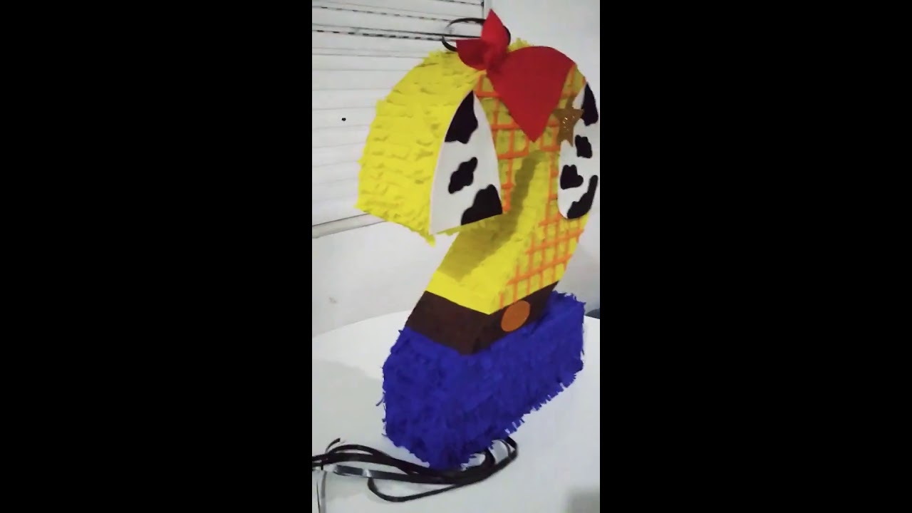 Piñata toy story facil de hacer woody numero 2 YouTube