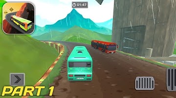 MOUNTAIN BUS RACING - FOREST | Walkthrough Gameplay Part 1