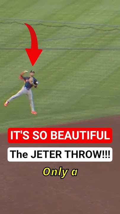 image of The Jeter Throw #baseball - YouTube