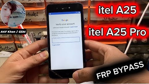 Itel A25 Frp Bypass l Itel (L5002) Google AccountUnlock Android 9 Pie Without PC💯✅ A25 / A25 Pro