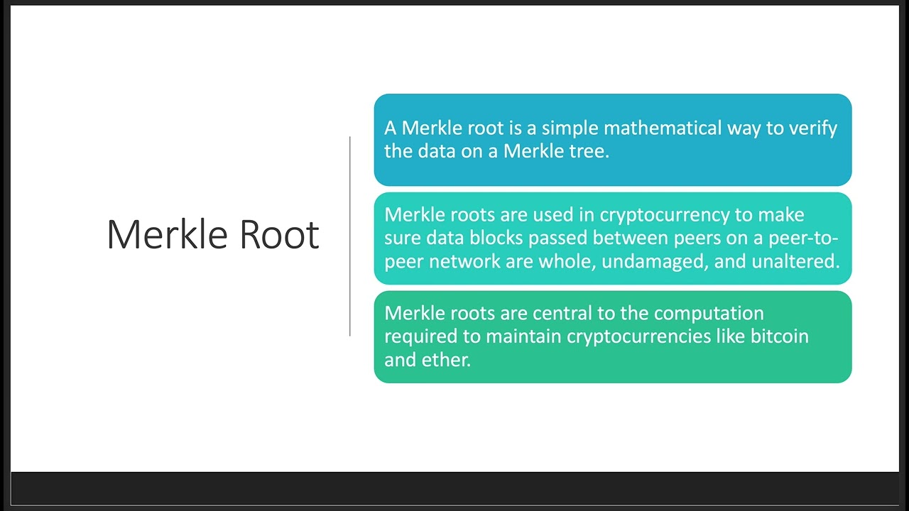 The Blockchain Merkle Tree