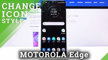How to Change Icons Shape in Motorola Edge in – Icons Customization