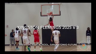 Kingston Flemings 2025 6'3 Brennan High School (San Antonio Future)