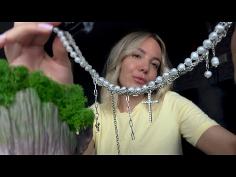 ASMR Мои украшения 📿💍ч.1.🕊️Близкий шепот. В конце очень мурашечный шепот 😴
