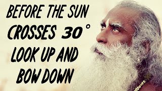 Sadhguru You consciously DO this three times a day and your  Life will Change Dramatically