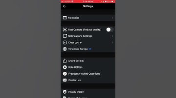 How to enable fast camera in BeReal app?