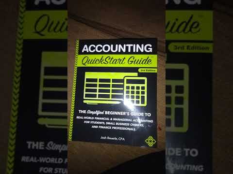 Accounting quickstart guide review