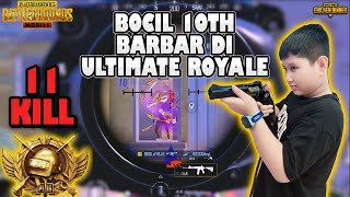 GAMEPLAY AGGRESSIVE ULTIMATE ROYALE I BOCIL 10TH II #pubgmobile #pubgm #pubg